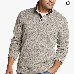 NWOT - Eddie Bauer Gray Crewneck Sweater Cozy Knit